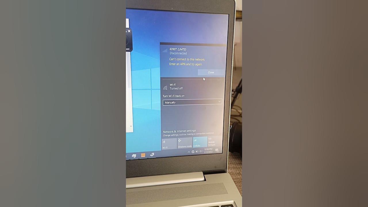 Solve Modem not connecting the add APN YouTube