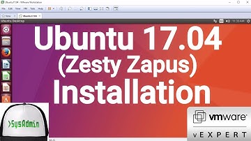 Ubuntu 17.04 (Zesty Zapus) Installation + VMware Tools on VMware Workstation [2017]