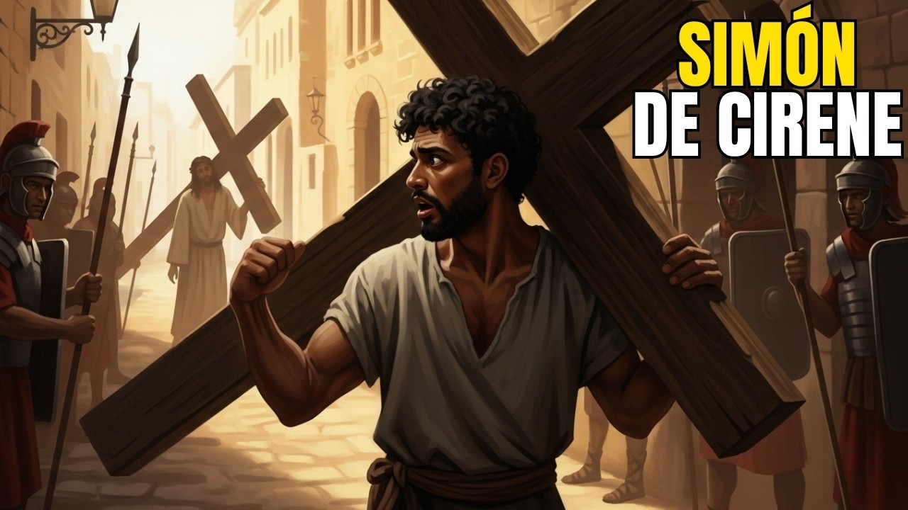 ✝️ SIMÓN DE CIRENE - OBLIGADO a Cargar la CRUZ de JESÚS 5 Minutos que Cambiaron su VIDA