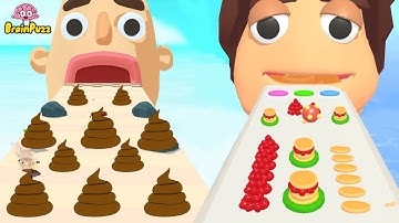 Sandwich Runner VS Pancake Run - All Level Gameplay COMPILATION