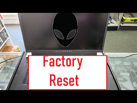 How To Factory Reset Alienware Laptop