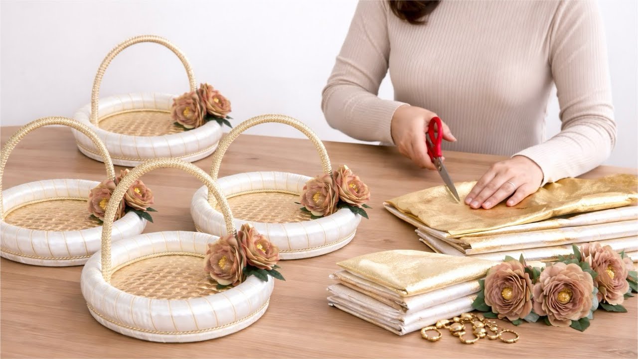 Удивительная переработка! Делайте, продавайте и зарабатывайте деньги на этих корзинах!