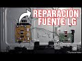 COMO REPARAR TV LED SMART TV LG QUE ENCIENDE Y SEAPAGA MODEL. 55LH6000