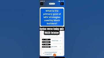 Syntax Verse quiz answers today | 19&20 October Syntax Verse quiz answer | Syntax Verse quiz today