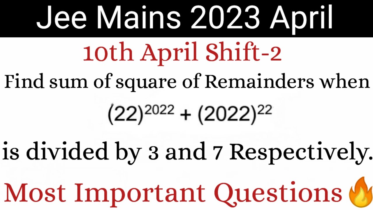 10 April Shift 2 Jee Mains 2023 Question Jee Mains 10 April Shift 2 10-april-shift-2-jee-mains-2023-question-jee-mains-10-april-shift-2