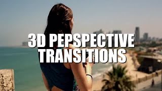 3D Perspective Transitions Premiere Pro Presets