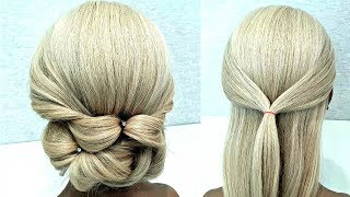 Красивая прическа из Резинок. Быстро и Легко! Beautiful hairstyle made of rubber bands.Fast and Easy Красивая прическа из Резинок. Быстро и Легко! Beautiful hairstyle made of rubber bands.Fast and Easy