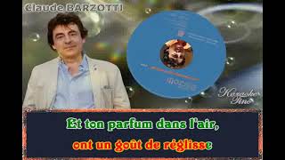 Karaoke Tino - Claude Barzotti - Les Histoires Qui Finissent - Dévocalisé