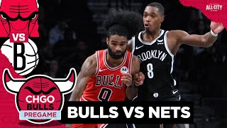 Can Coby White break cold streak to lead Bulls past Nets? | CHGO Bulls Pregame Podcast