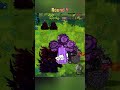 strongest big mouth Flower vs professor D #pvzfusion #plantsvszombies #games #pvzgame