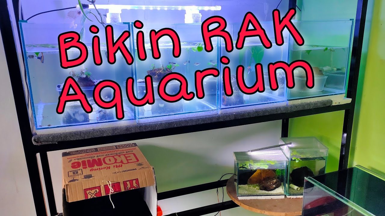 Membuat rak  aquarium  Las listrik YouTube