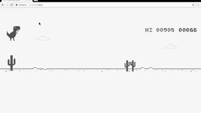 How to become invincible in the dinosaur game on Google Chrome? - SemBuse  Blog