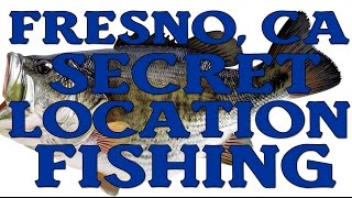 FRESNO, CA FISHING SECRET LOCATION - STRIPED BASS BLUEGILL - HOW TO CATCH BULEGILL