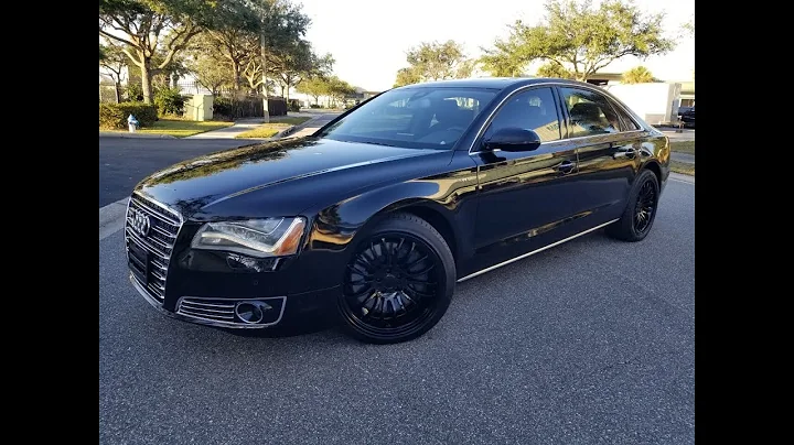 RARE 2013 Audi A8L W12 Ultra-Luxury Sedan with LOW MILES!
