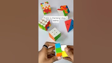 2×2 Cube Solve 1layer #cube #explore #viralshorts #shorts #ytshorts @KingofCubers #memes #support