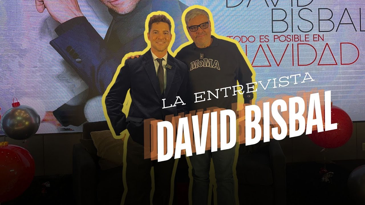 David Bisbal, de los artistas internacionales más queridos en México | Entrevista Jessie Cervantes