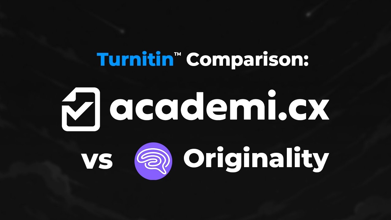 Turnitin Comparison: Academi.cx vs Originality AI Accuracy Test