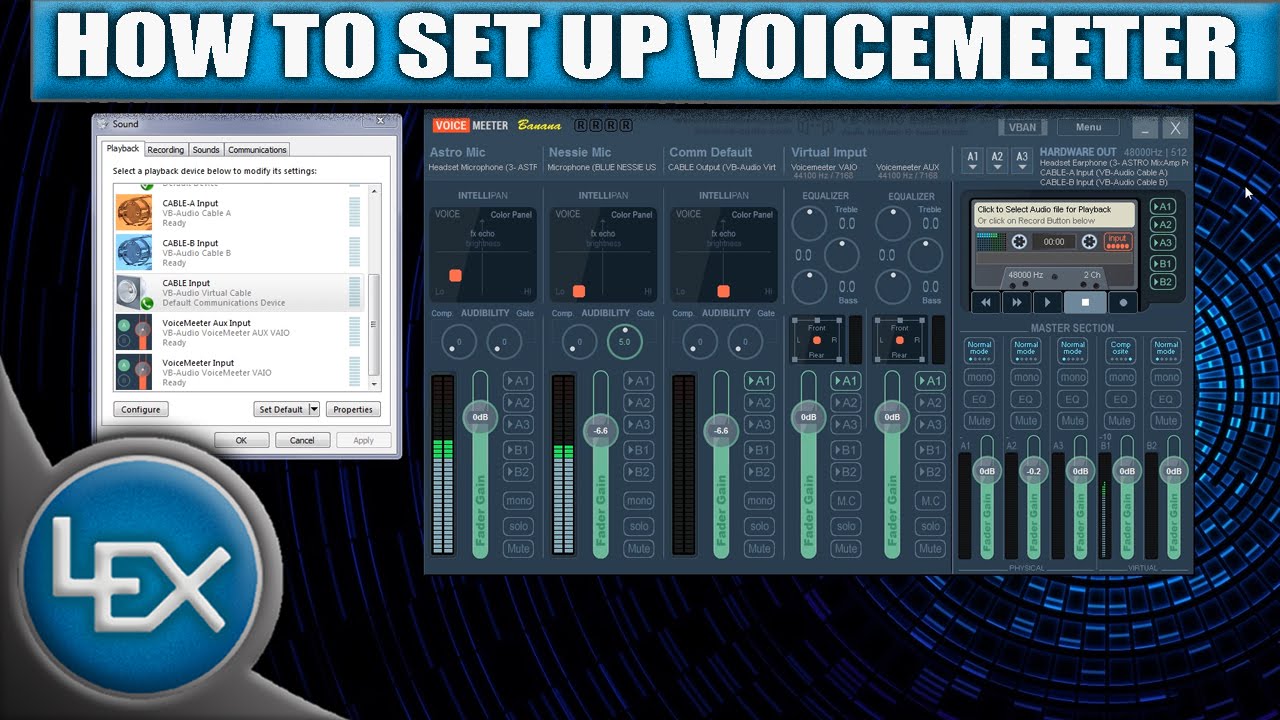 voicemeeter virtual cable