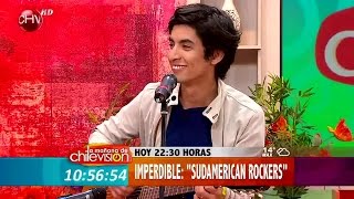 Actor de Sudamerican Rockers cantó éxitos de Los Prisioneros - La Mañana de CHV