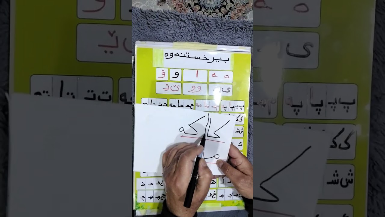 دەنگ و هێمای پیتەکان بۆ پۆلی 1،2،3