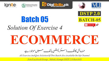 ecommerce exercise 4 batch 05 | dstp 2.0 batch 05 ecommerce exercise 4 solution