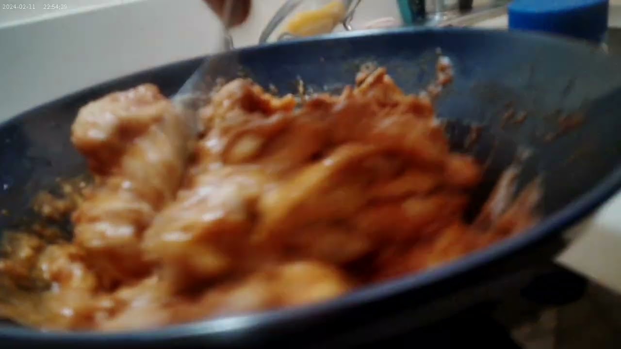 The last of the Leftover Cheesy Chicken 'n' Sauce Meal January 13th 2026 !!!!