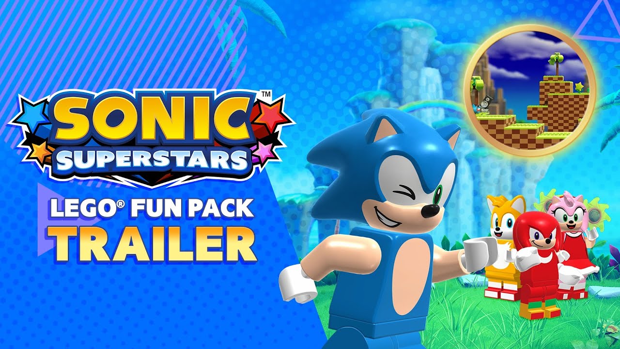 Sonic Superstars – DLC gratuita temática de LEGO é anunciada; Novo trailer