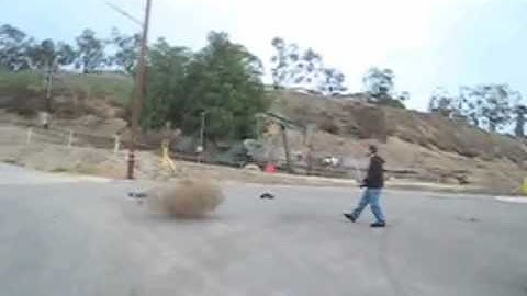 A Slash, a Stampede, and a Tumbleweed 1-2-09