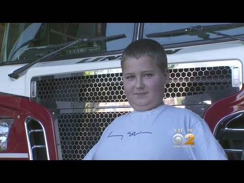 Firefighters Help Bullied Boy