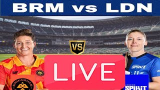 Live: Birmingham Phoenix Women vs London Spirit Women | BRMW LDNW Live 32nd Match The Hundred 2023