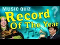 Record of the yeardifficult guess the song music quiz 