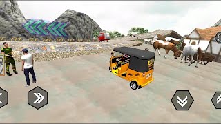 Uphill Tuk Tuk Driving Rickshaw 2021#androidgameplay screenshot 3