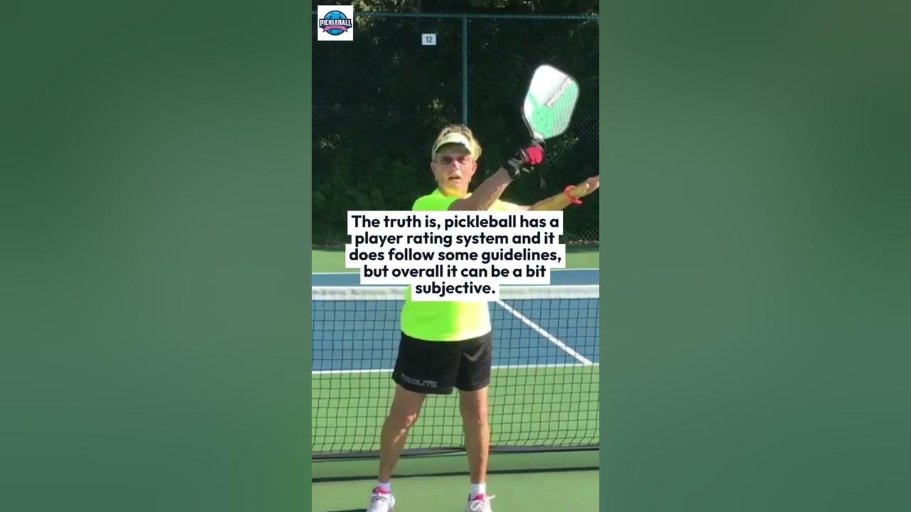 What is the highest rating in PickleBall you can have? YouTube