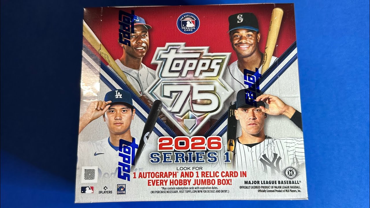 2026 Topps Series 1 Jumbo Box