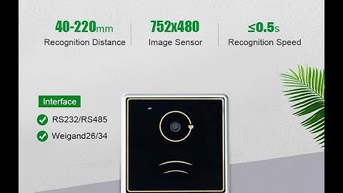 RD003 QR Code and Mifare Card Reader with EU Green Passport