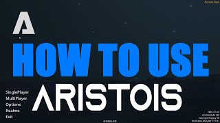 How To USE ARISTOIS Client TUTORIAL 1.20 - 1.20.5 - Aristois Hacked Client