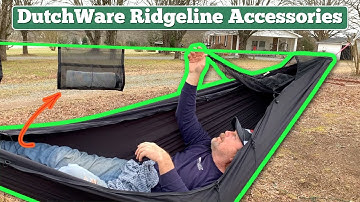 The Ridgeline ACCESSORY That Changes Hammock Camping Forever! ~ Dutchware Chameleon