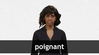 How To Pronounce Poignant In American English