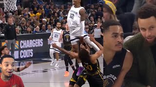 FlightReacts Golden State Warriors vs Memphis Grizzlies Full Game Highlights | NBA Christmas 2022!