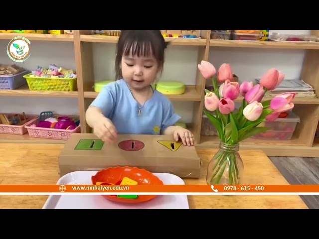 🌟 BÉ HỌC NHẬN BIẾT HÌNH KHỐI VÀ THẢ HÌNH THEO MẪU – KHƠI DẬY TƯ DUY, PHÁT TRIỂN KỸ NĂNG 🎨🔺🟦