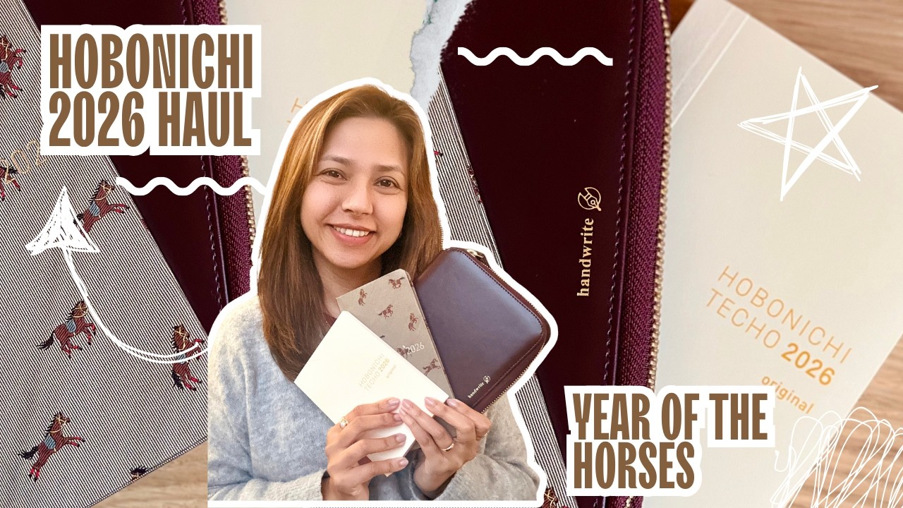 Планировщик Hobonichi 2026 | Techo A6, кожаный чехол и первые впечатления от недели 🤎