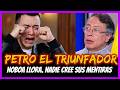 Petro el triunfador.  Noboa llora nadie cree sus mentiras