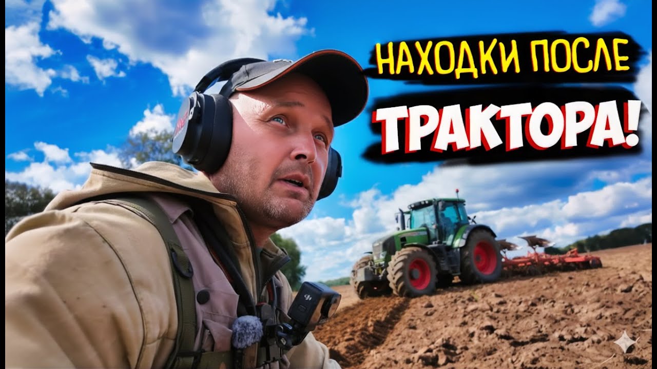 ТРАКТОР ВСПАХАЛ СТАРИННОЕ ПОСЕЛЕНИЕ — МОНЕТЫ И НАХОДКИ ПОШЛИ ОДНА ЗА ДРУГОЙ