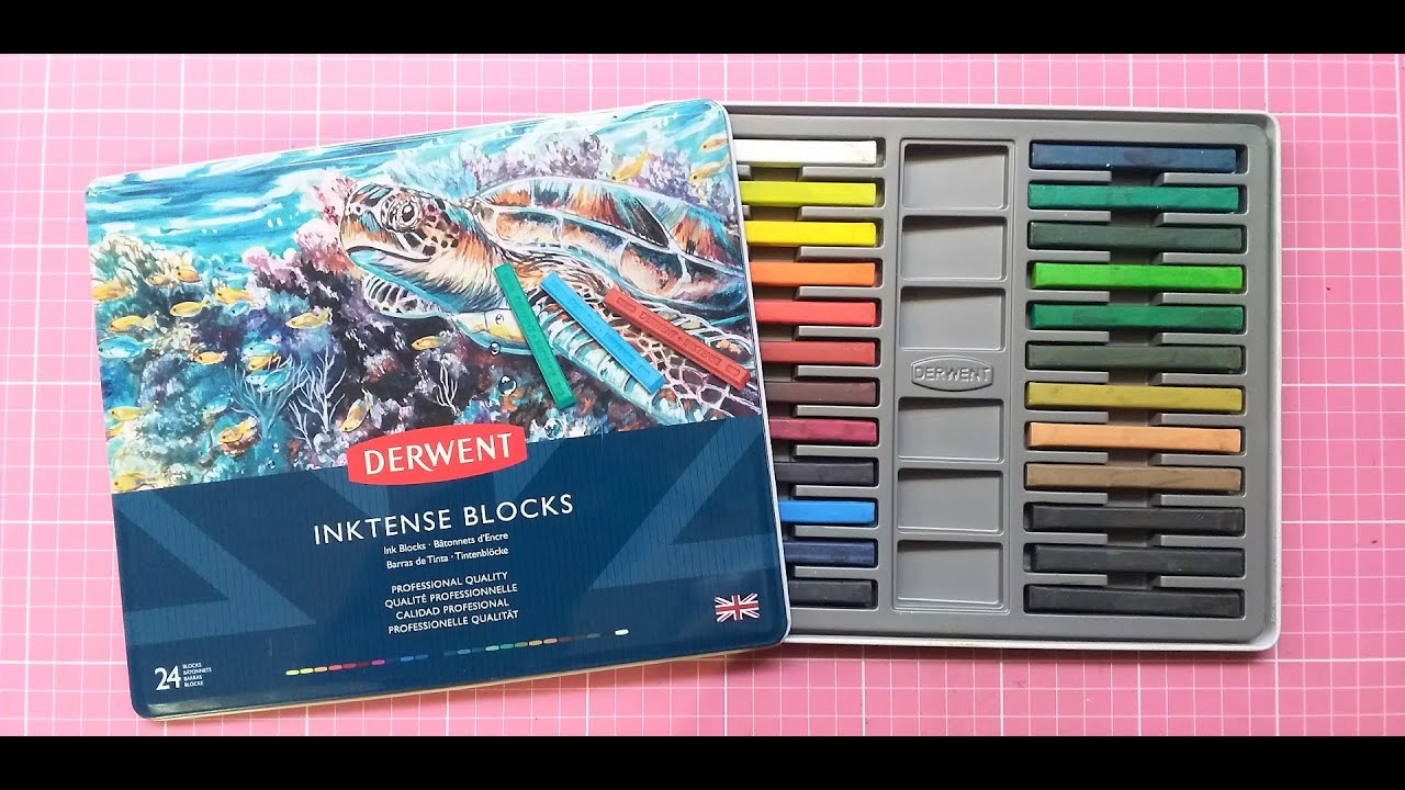 Derwent Inktense Blocks - 24 Set