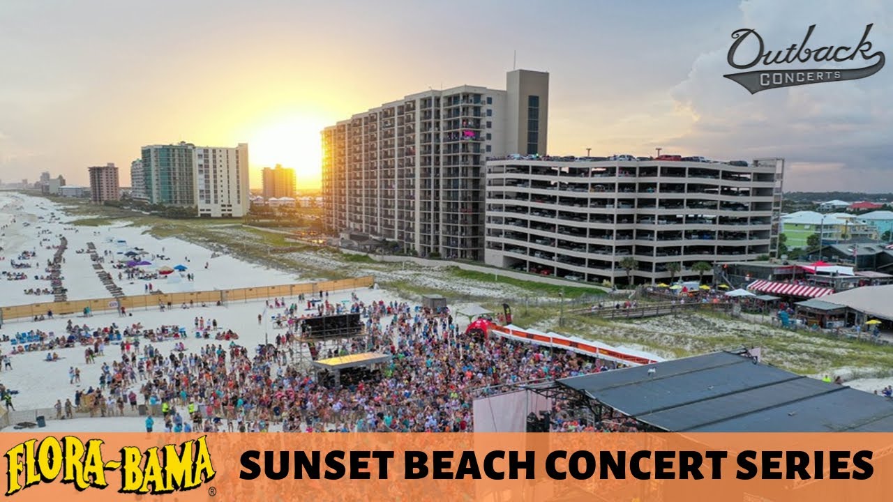 Quick Recap of FloraBama's Sunset Beach Concert Series YouTube