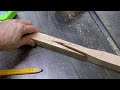 Splicing wood end to end to make a long curtain rod