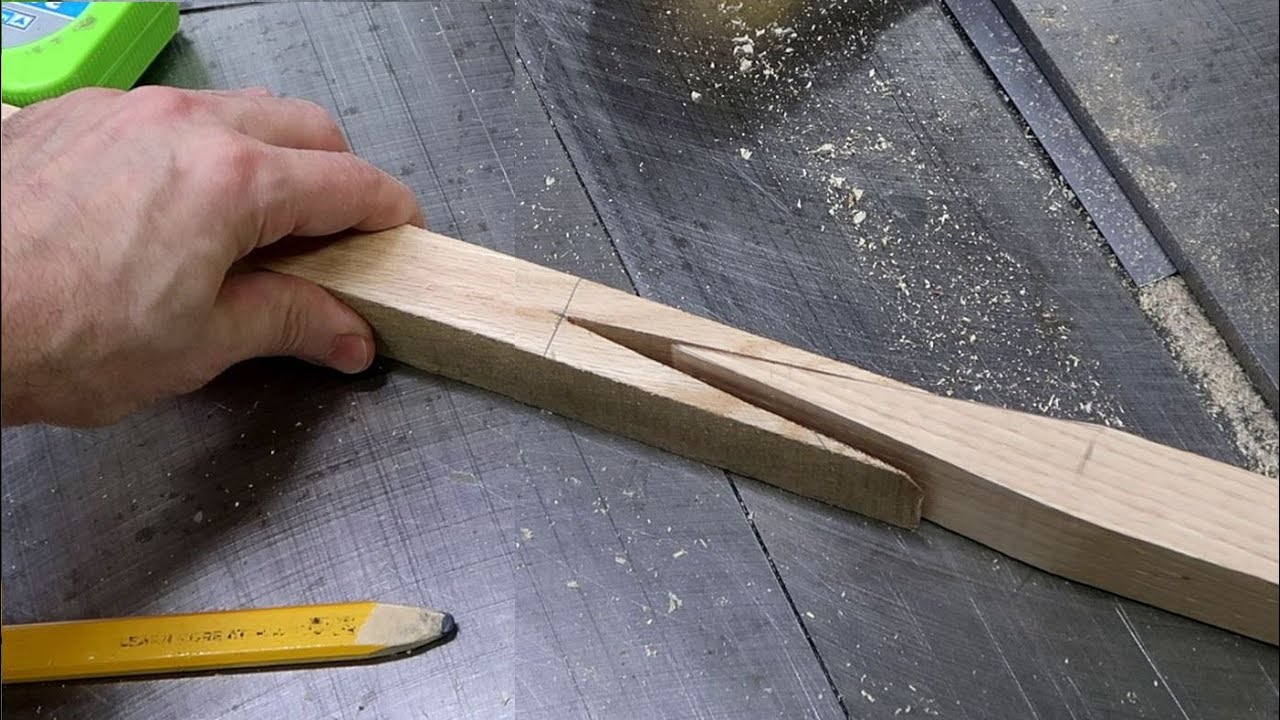 Splicing Wood End To Make A Long Curtain Rod You