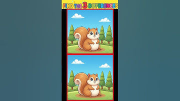Mind Test Puzzle : Find the 3 Differences | Fun Brain Challenge   #shorts #shortsfeed #shortsviral
