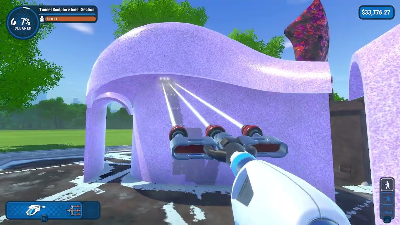 PowerWash Sim Bonus Job | Clean The Sculpture Park