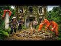 72 Hours Cleaning a Haunted Abandoned House | Workers Discover a Giant Snake Nest!